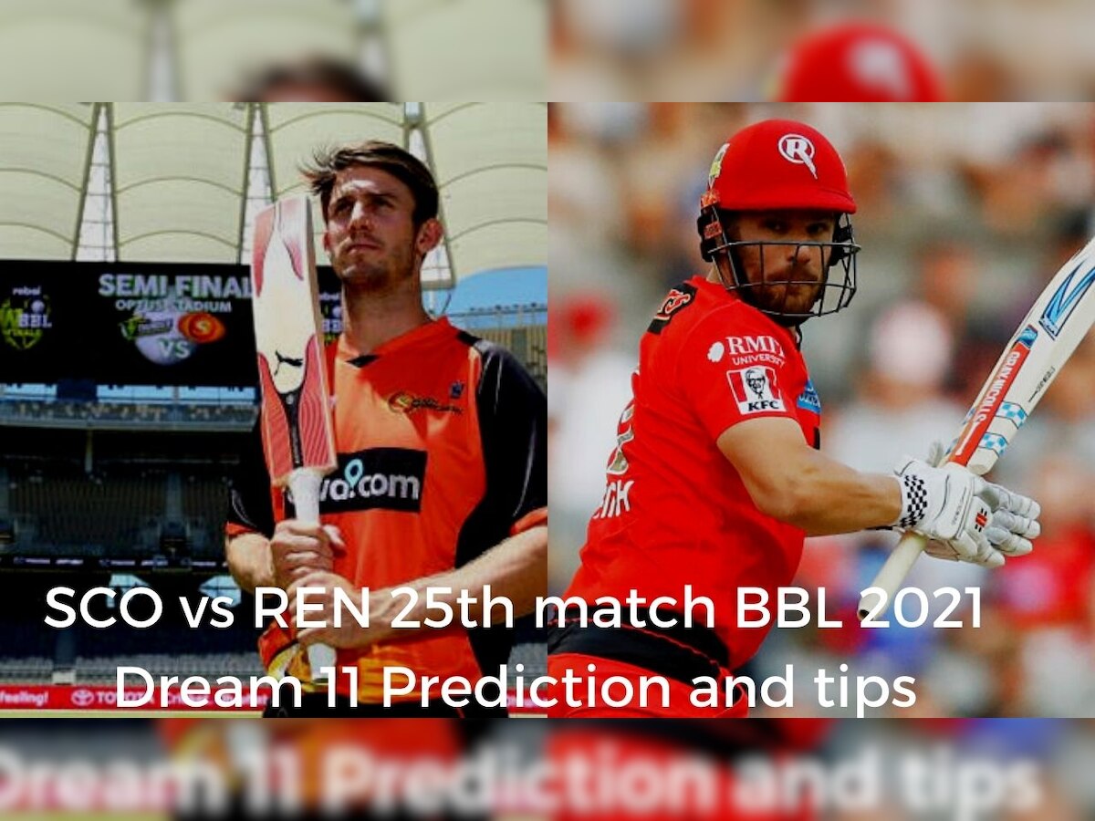 Perth Scorchers vs Melbourne Renegades Dream 11 Prediction: Best picks for SCO vs REN Big Bash League 2020