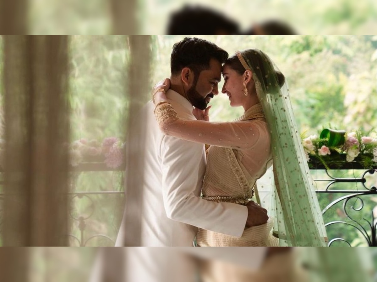 Ali Abbas Zafar introduces wife Alicia Zafar with a beautiful wedding photo