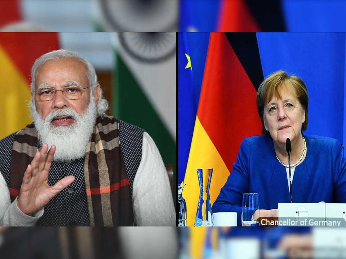 Coronavirus vaccines, Indo Pacific key focus at Modi-Merkel video conference