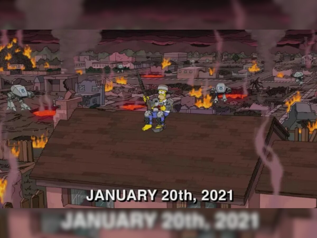 Did 'The Simpsons' predict US Capitol Hill Violence before November 3 elections?