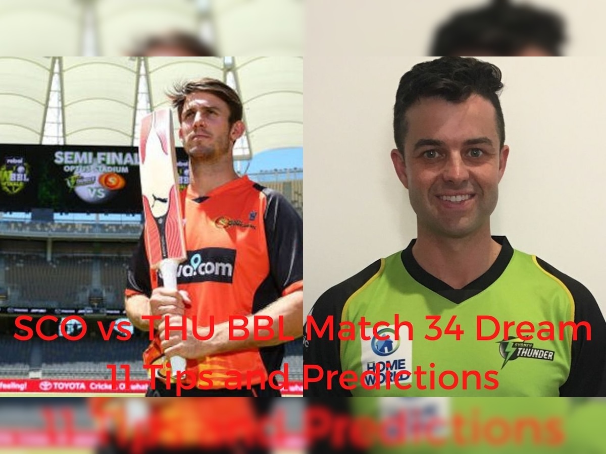 Perth Scorchers vs Sydney Thunder Dream 11 Prediction: Best picks for SCO vs THU Big Bash League 2020/21