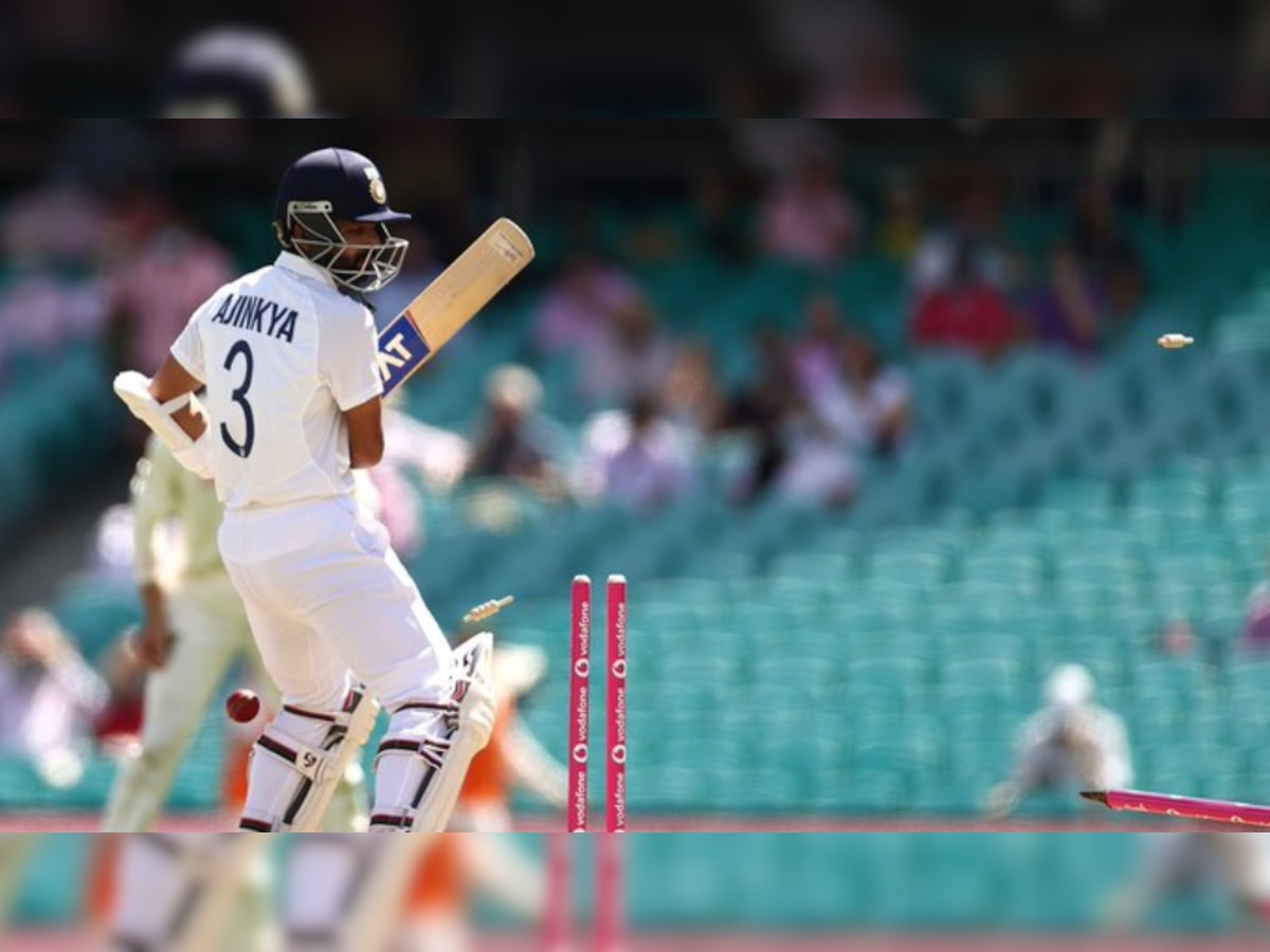 Ajinkya Rahane gets dropped but falls immediately as Pat Cummins boosts Australia in Sydney Test