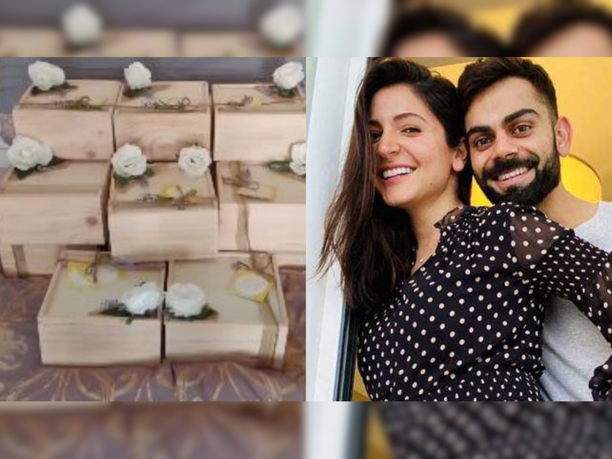 Unboxing video of hampers sent by Virat Kohli-Anushka Sharma to paparazzi