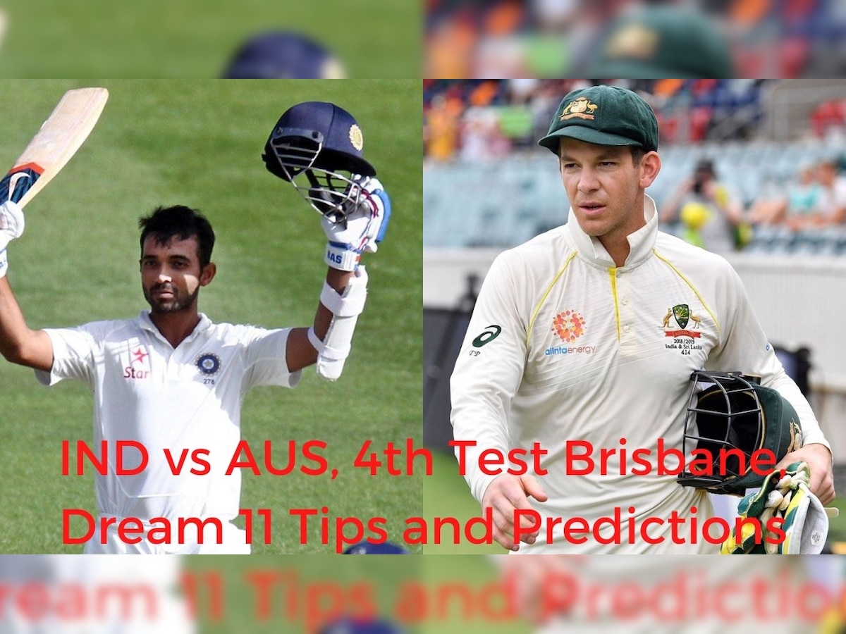 India vs Australia 4th Test Dream 11 Prediction: Best picks for IND vs AUS match at The Gabba in Brisbane