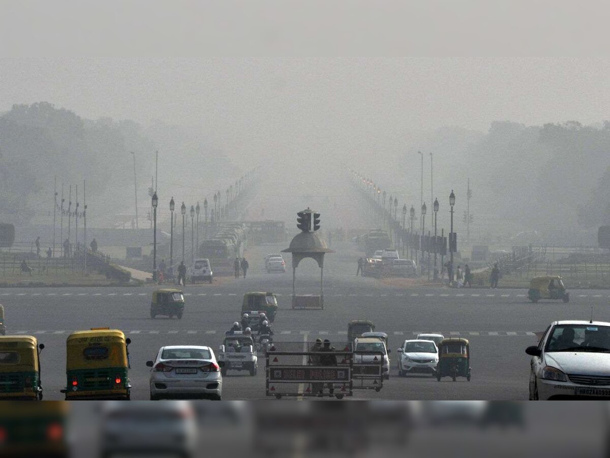 Delhi air quality improves slightly, AQI moves from 'severe' to 'very poor'