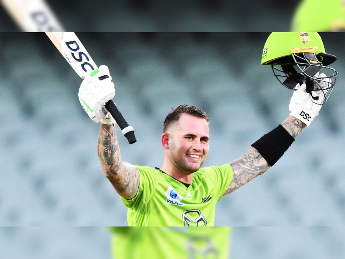 Sydney Thunder storm to highest BBL score ever riding on Alex Hales' maiden hundred