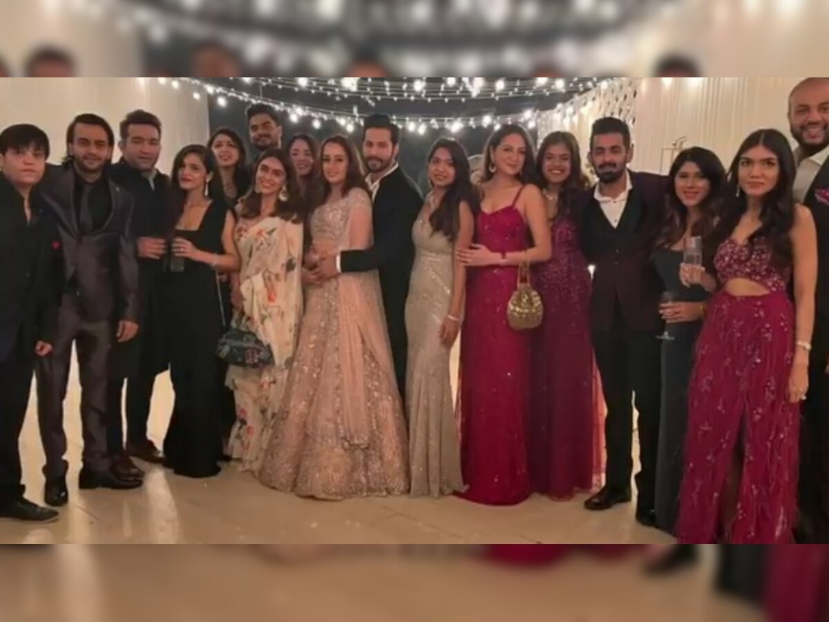 Varun Dhawan and Natasha Dalal's photos from Sangeet night scream happiness