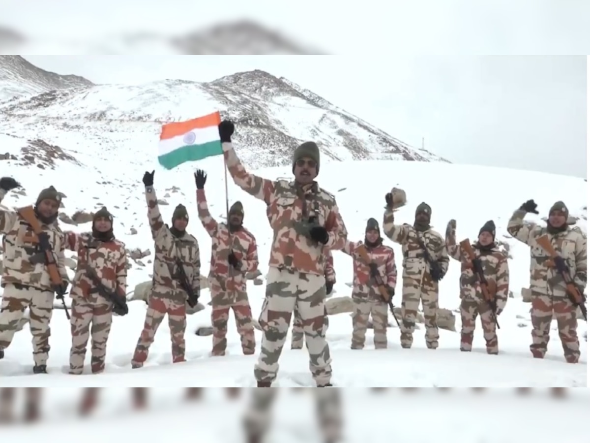 Republic Day 2021: Indo-Tibetan Border Police march with Tricolour at 17,000 feet