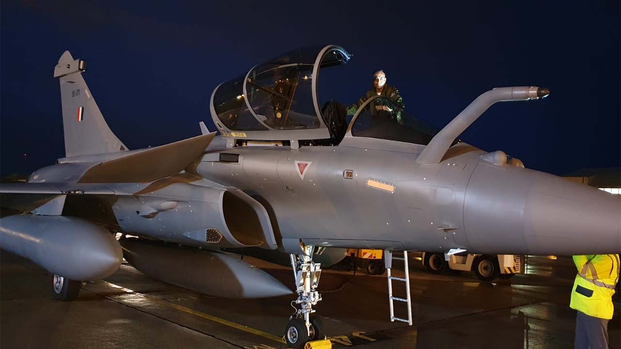 Covering 7000 Kms, Three More Rafale Fighter Jets Land In India From France