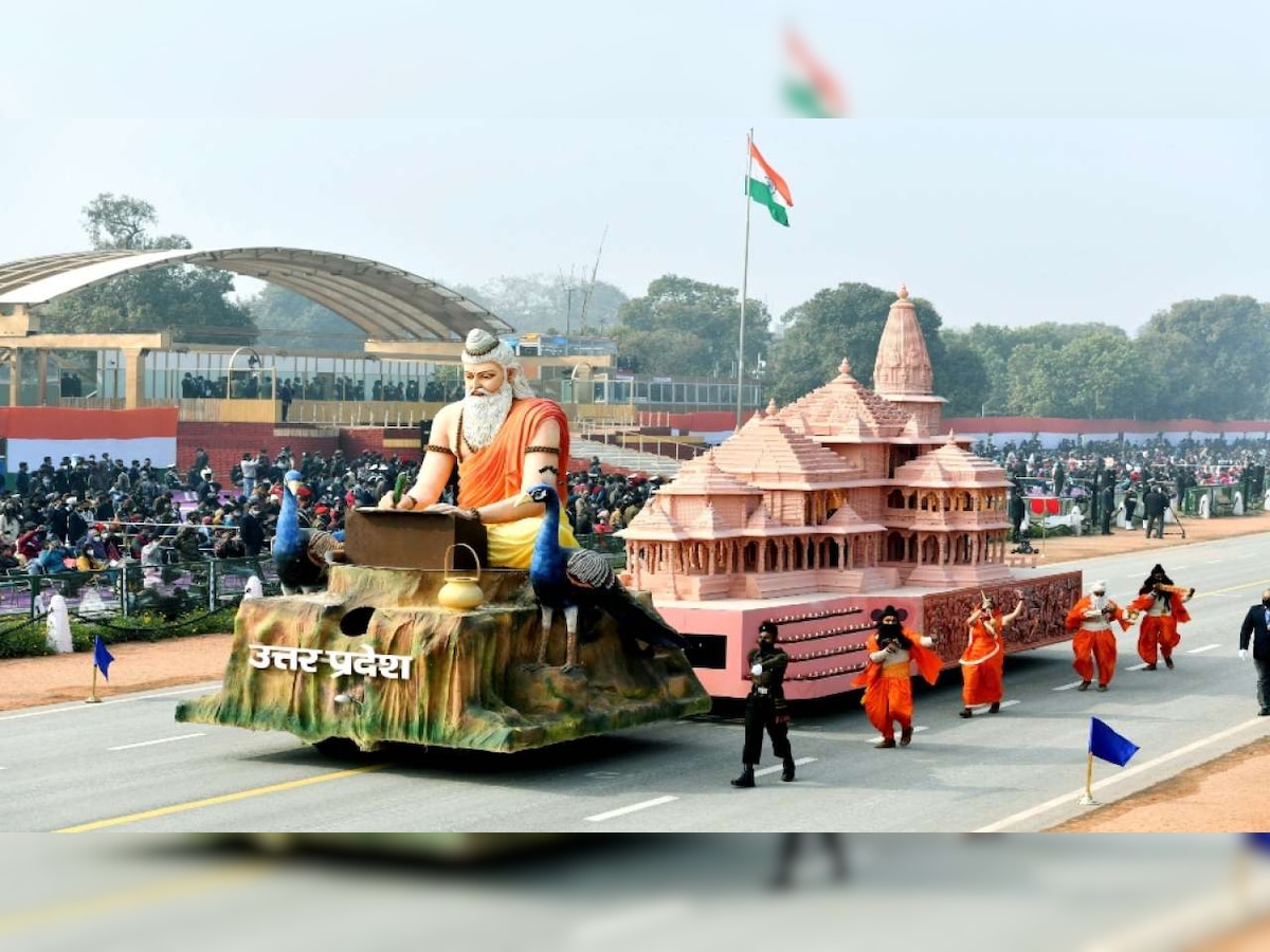 Uttar Pradesh's Ram Temple tableau on Republic Day bags first prize