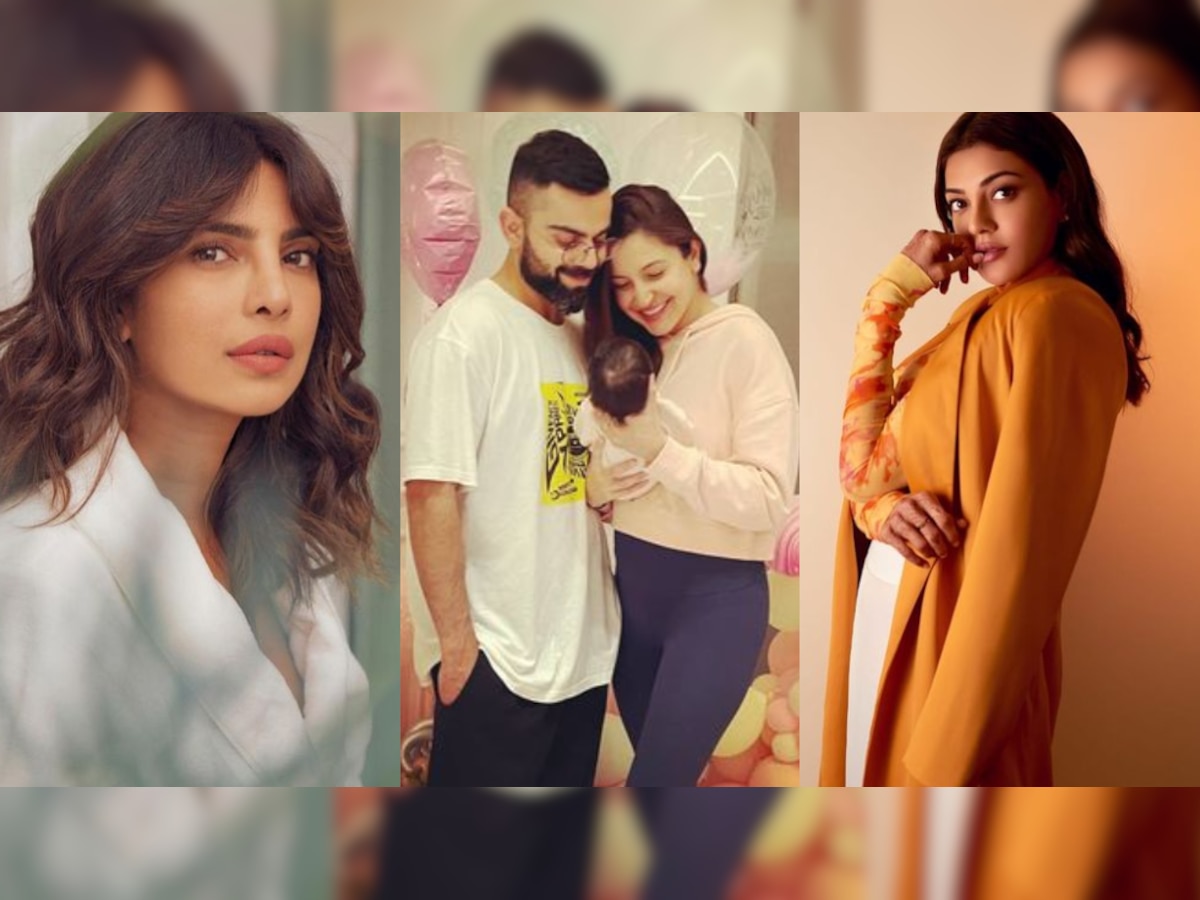 Priyanka Chopra Jonas, Kajal Aggarwal, Mouni Roy bless baby Vamika, post messages on Anushka Sharma-Virat Kohli's photo