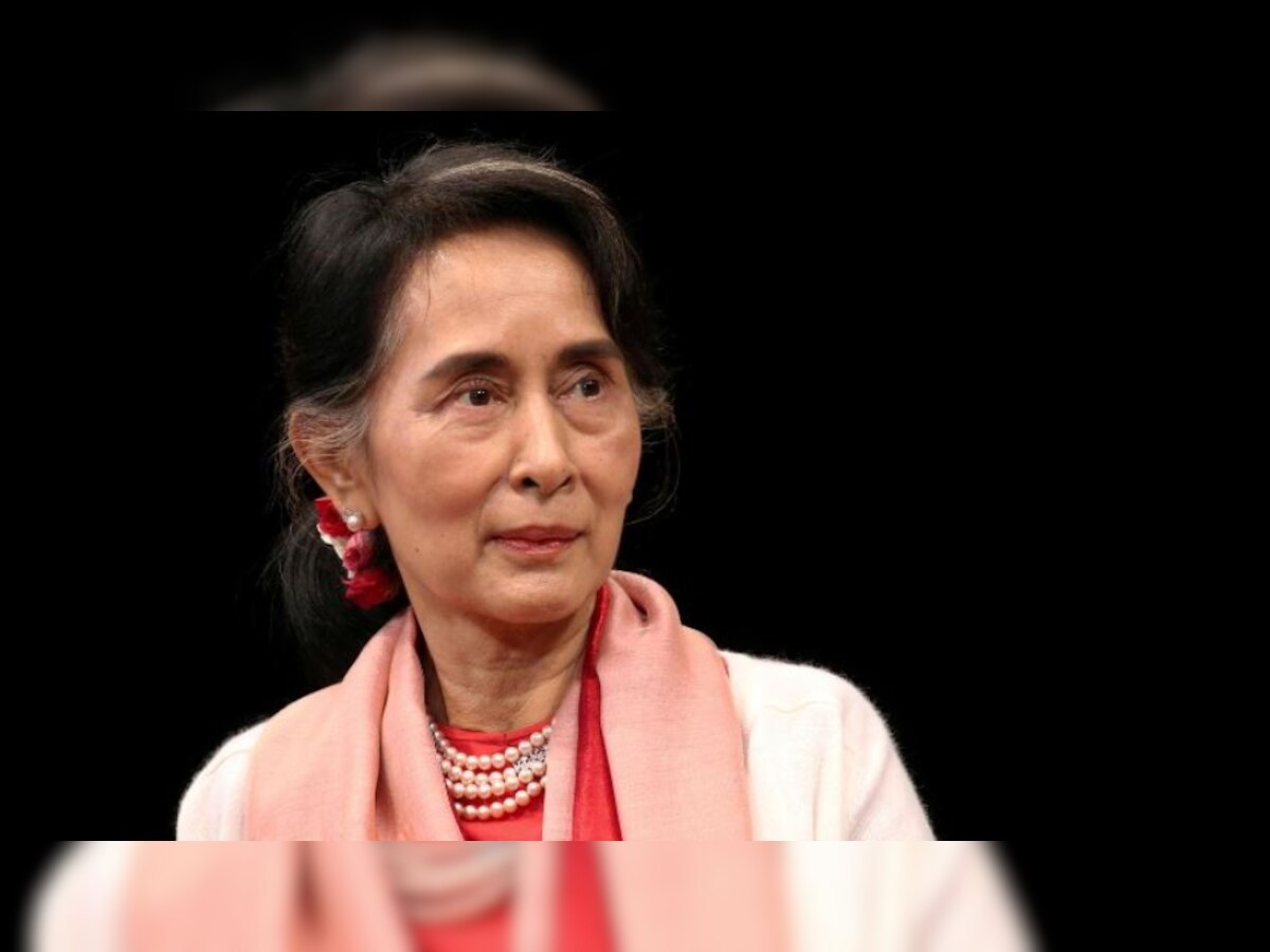 Myanmar's Aung San Suu Kyi urges people to oppose a coup