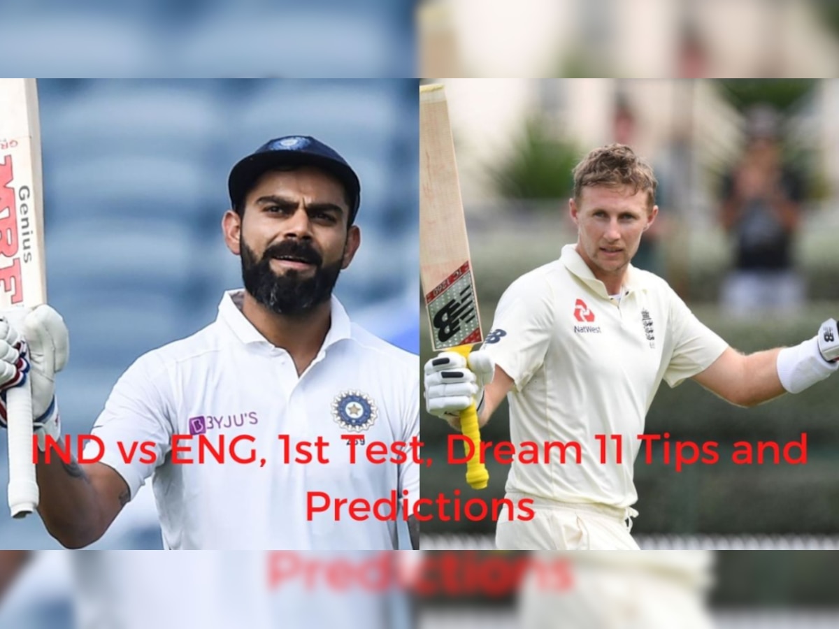 India vs England 1st Test Dream 11 Prediction: Best picks for IND vs ENG match at Chennai