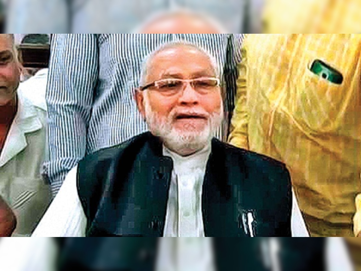 PM Narendra Modi's brother sits on dharna at Lucknow airport