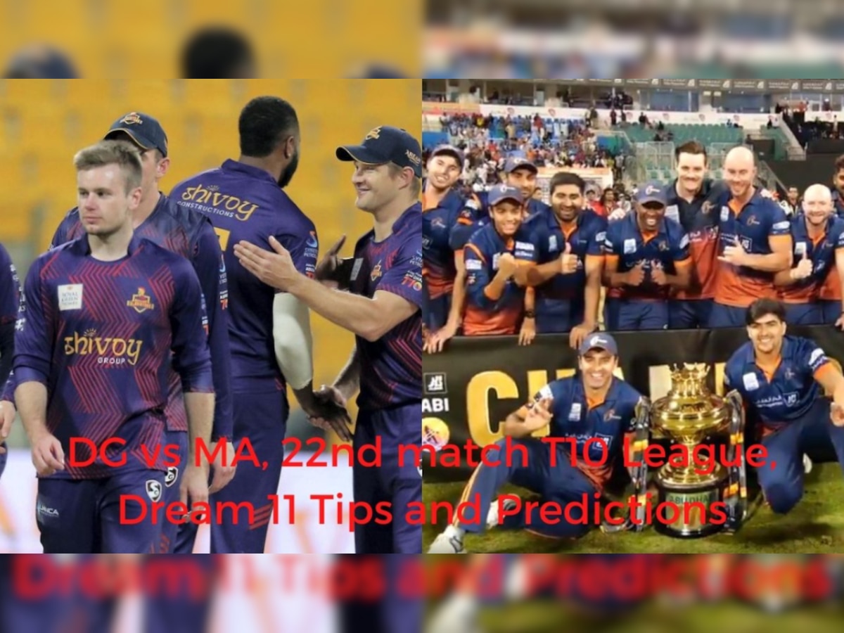 Deccan Gladiators vs Maratha Arabians T10 Dream 11 Prediction: Best picks for DG vs MA Abu Dhabi T10 League 2021