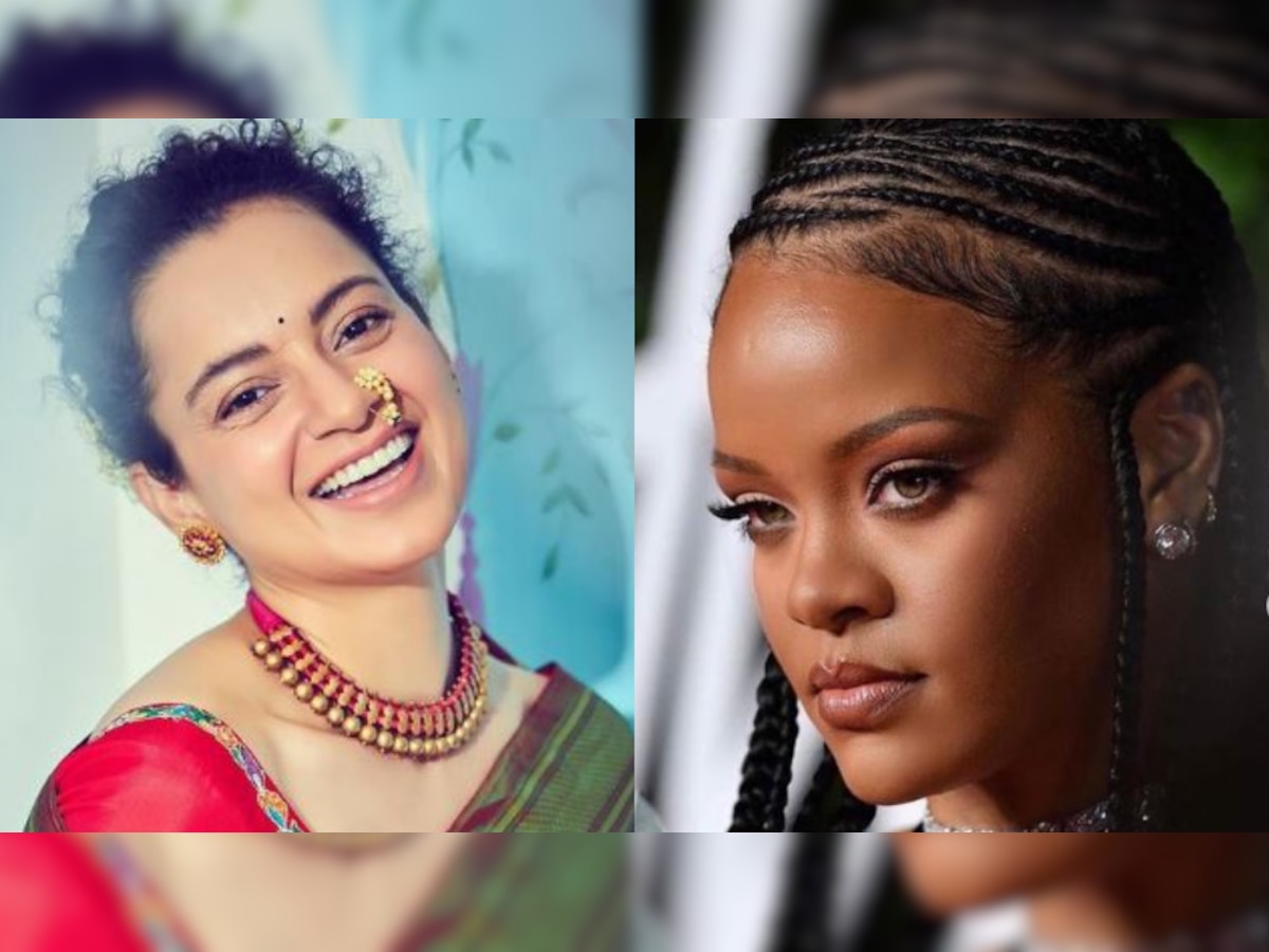 Netizens massively troll Kangana Ranaut for sharing bikini photos of Rihanna