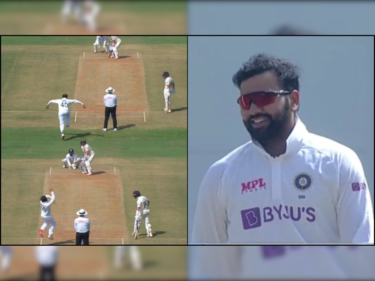 WATCH Rohit Sharma imitate Harbhajan Singh’s bowling action on Day 2 of Chennai Test