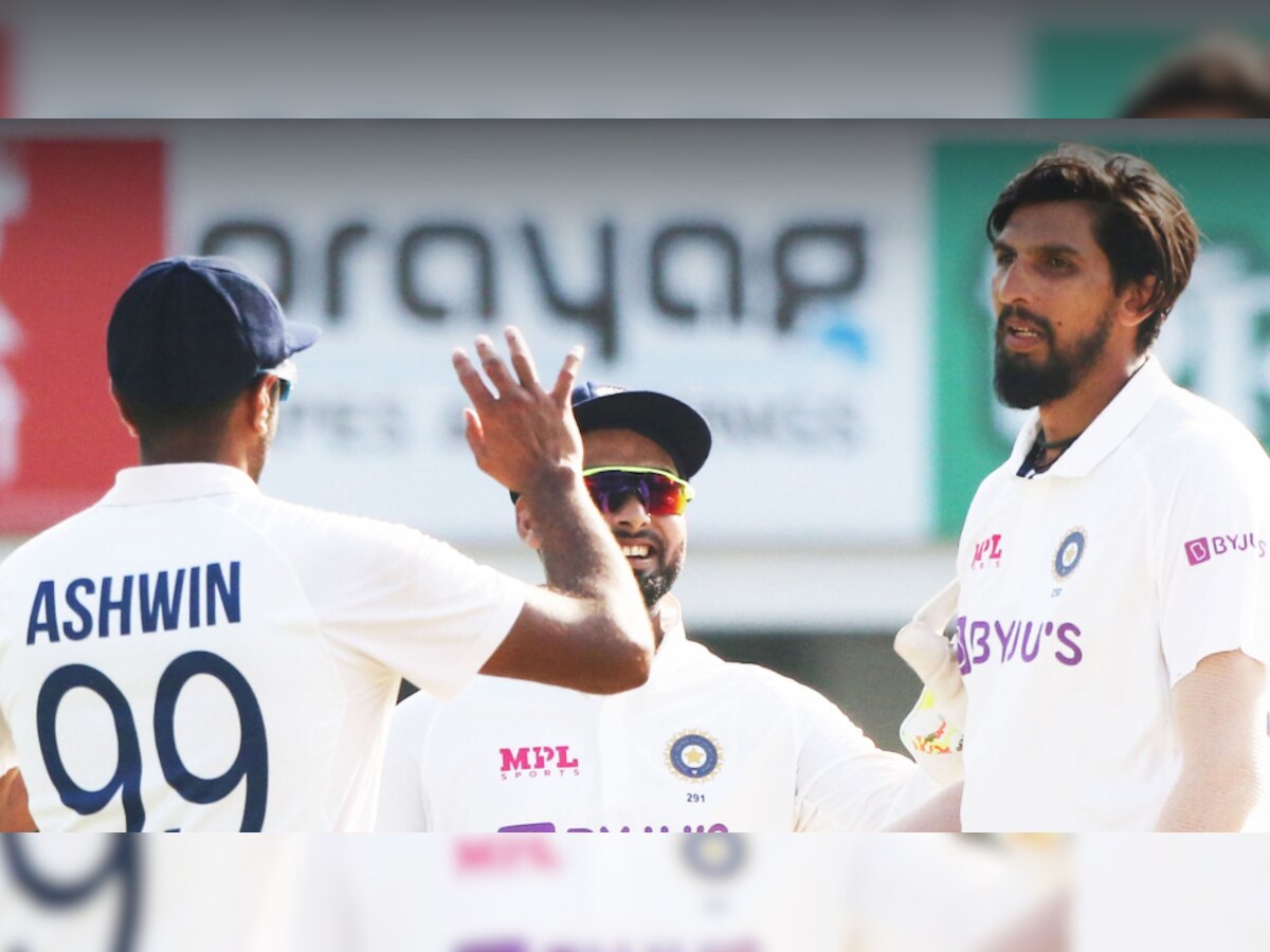 India vs England: Leach-Bess take English side to 555, Ishant Sharma sits on 299 wickets at end of Day 2