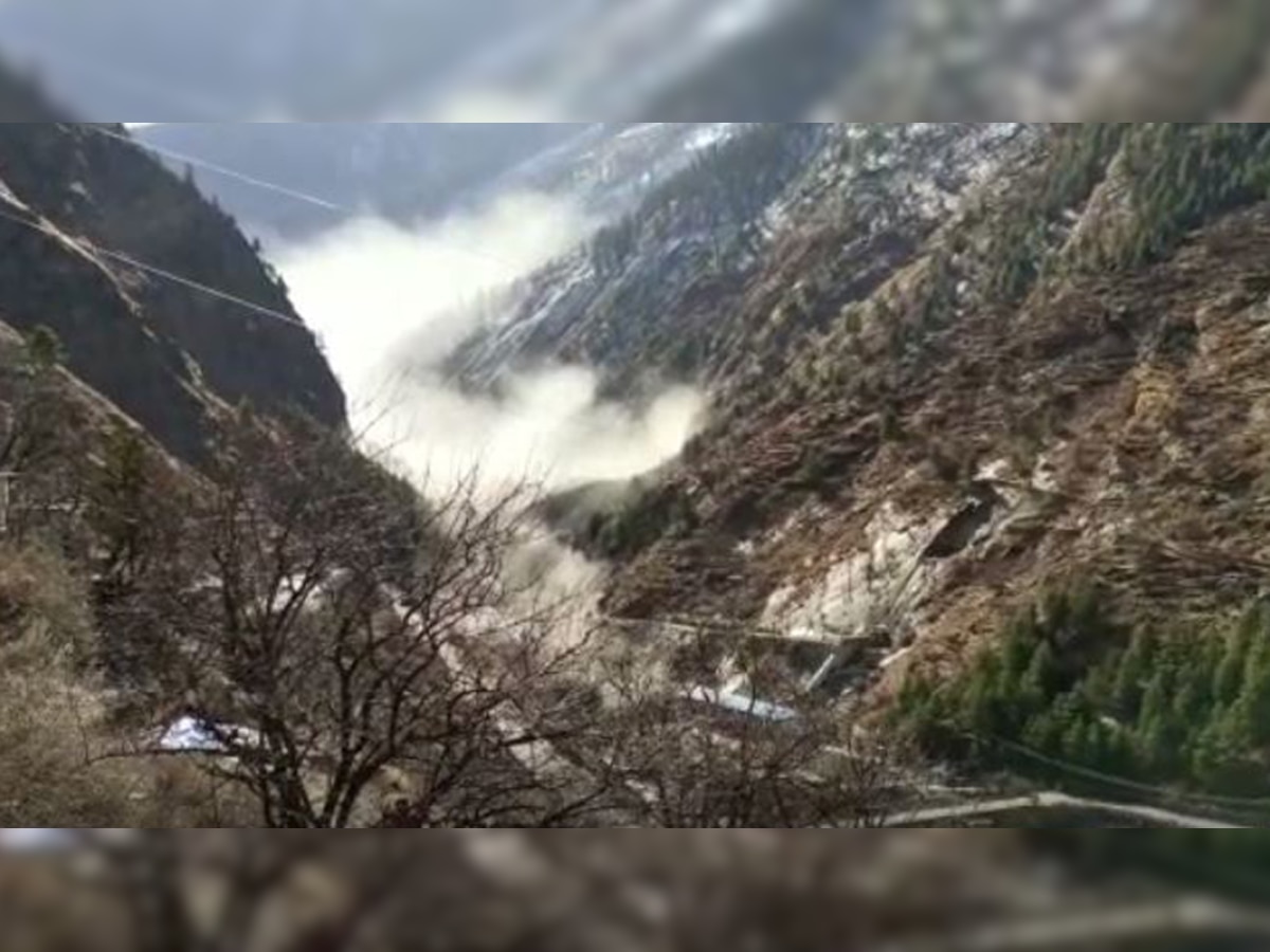 Glacier breaks in Uttarakhand's Chamoli, Haridwar, Rishikesh on alert - Watch