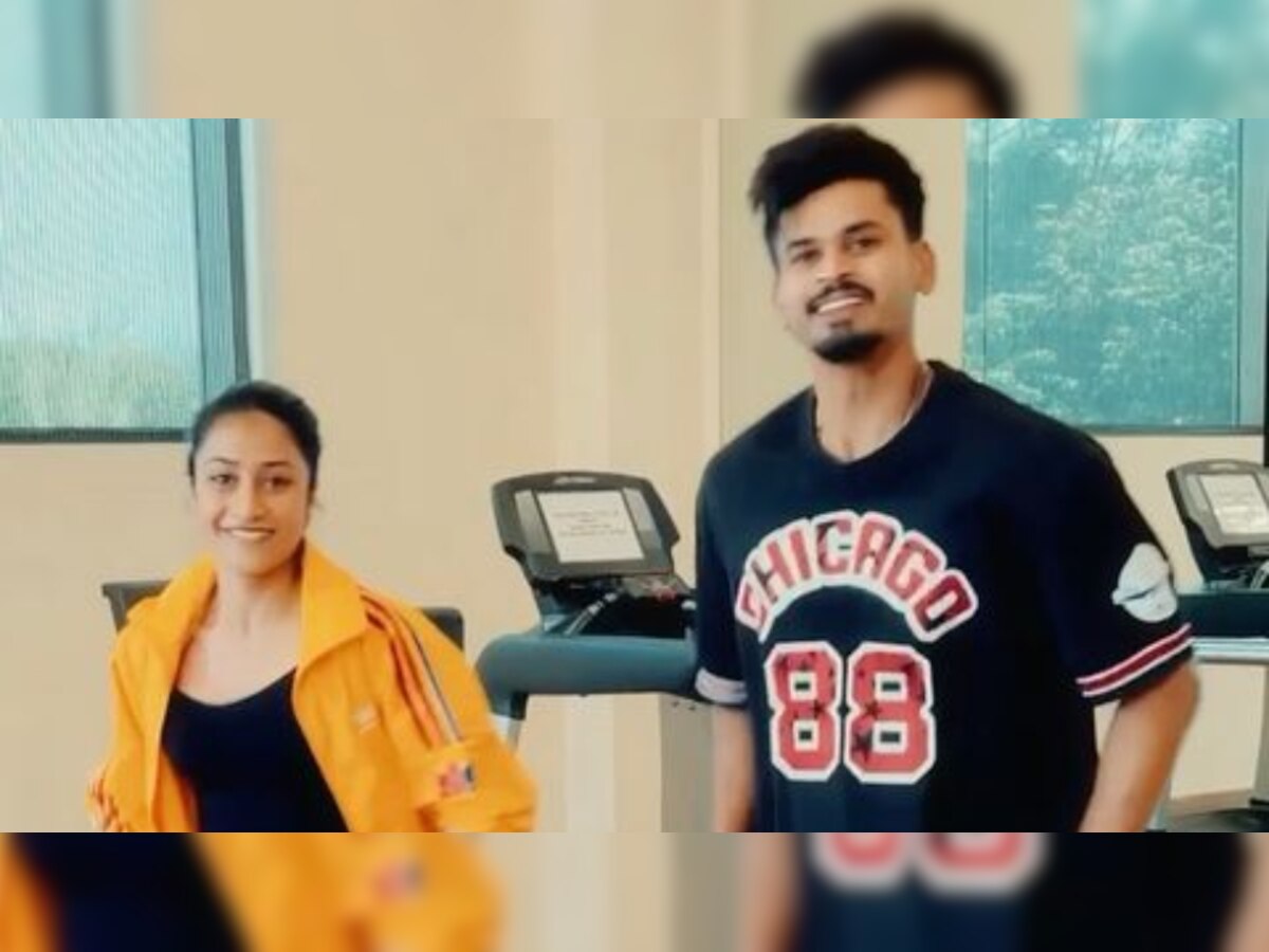 Watch: Shreyas Iyer and Yuzvendra Chahal's wife Dhanashree Verma's shuffle dance leave netizens impressed