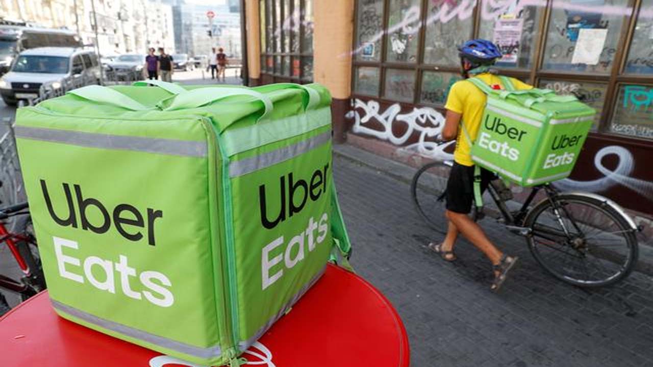 Uber Delivery Message Uber Eats delivery driver messages customer - 'Sorry love, ate your food'