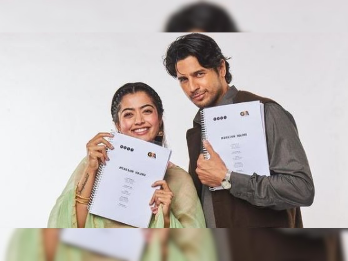 REVEALED: First look of Sidharth Malhotra-Rashmika Mandanna starrer 'Mission Majnu' out