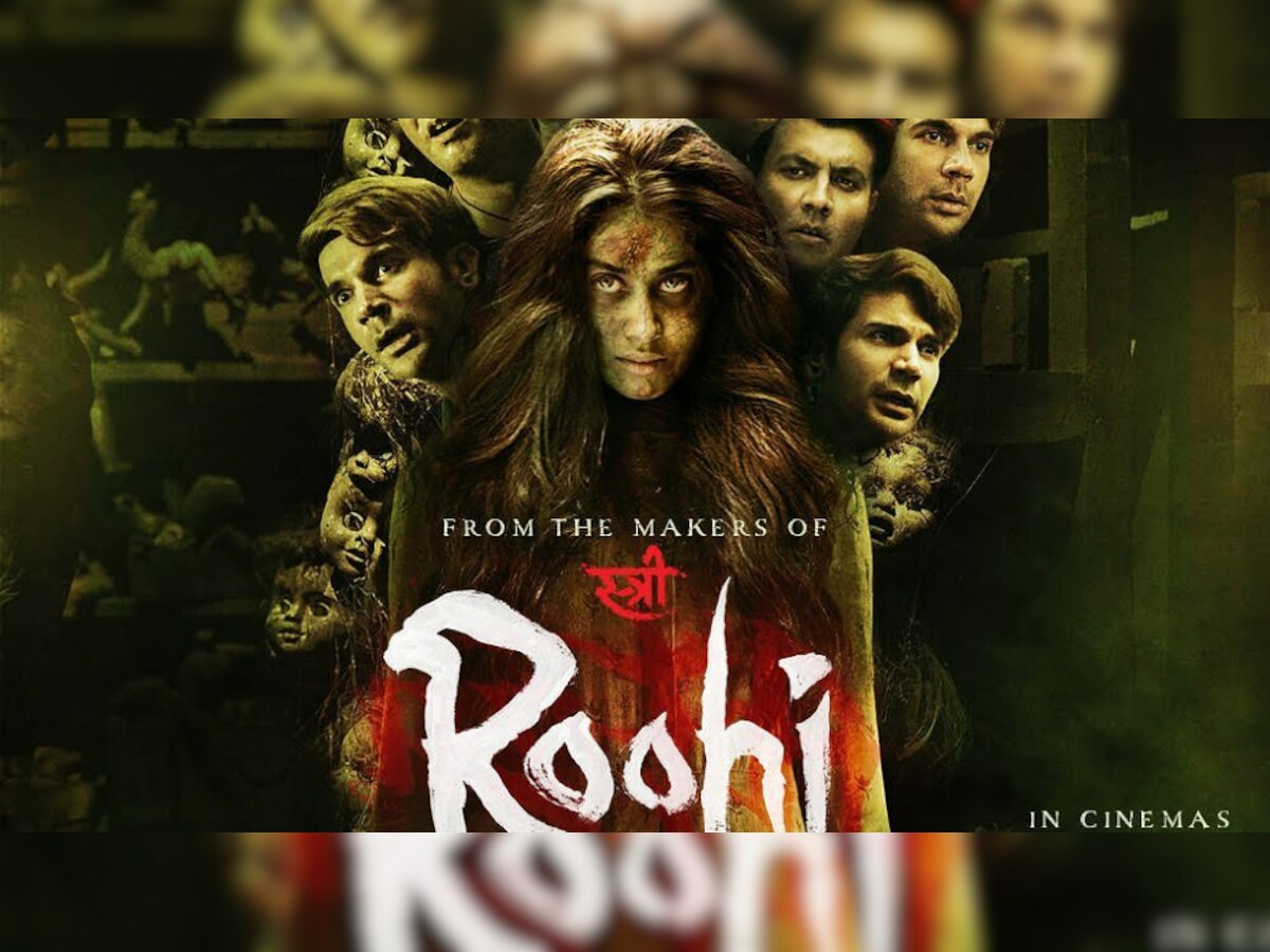 'Roohi' posters: Janhvi Kapoor's first look in spooky avatar out, haunts grooms Rajkummar Rao, Varun Sharma