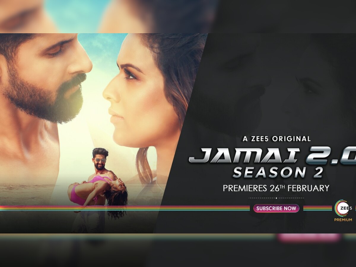 Wild stare of love or revenge? Nia Sharma, Ravi Dubey sizzle in new poster of Jamai 2.0 Season 2