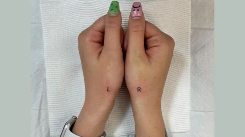 Wrist tattoo  Initial tattoo Letter r tattoo Tattoos