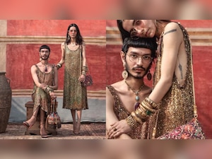 Why is guy wearing dress, heels?': Designer Sabyasachi's collection sparks  genderfluid fashion debate