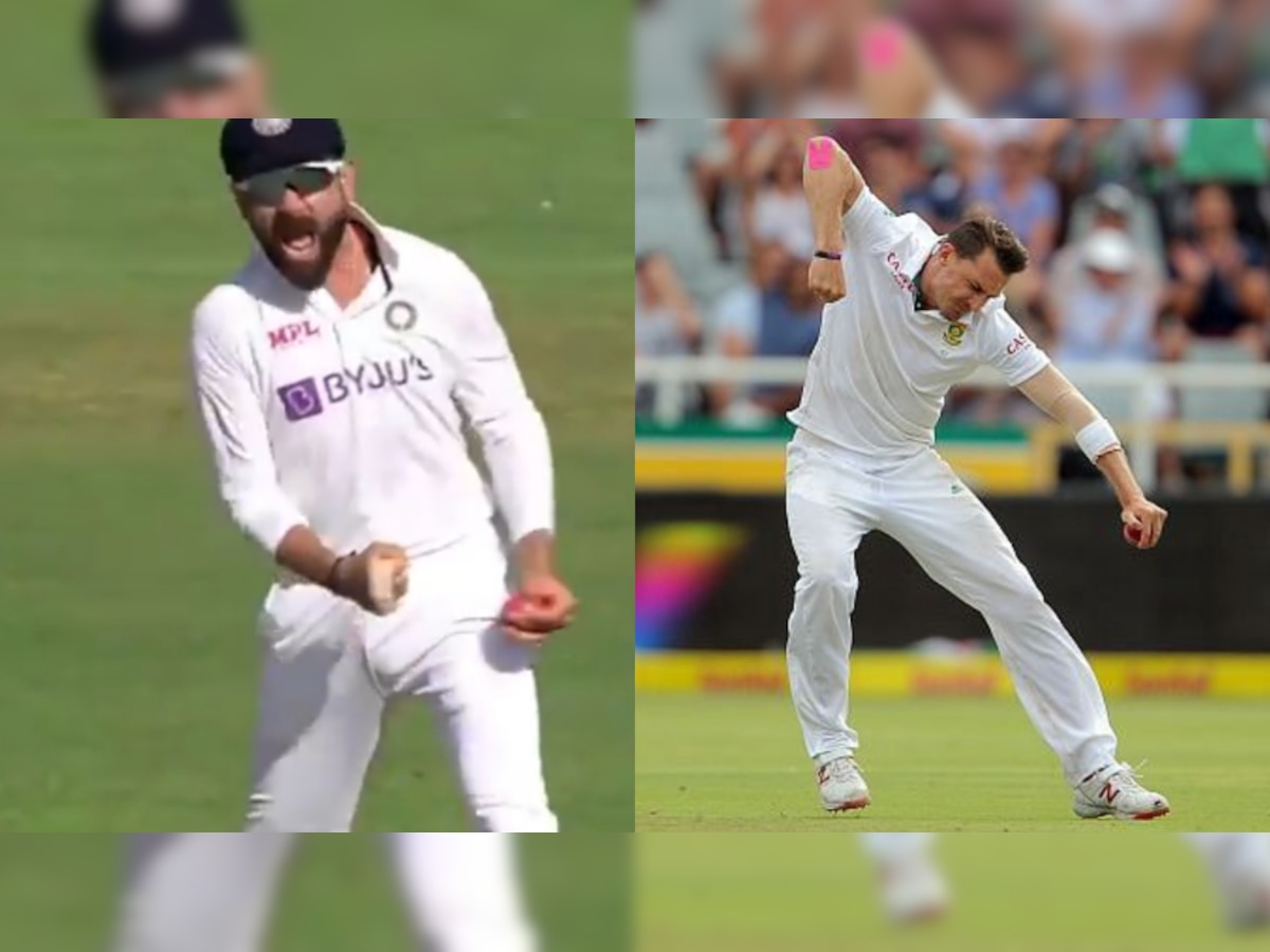 Virat Kohli's celebration like Dale Steyn goes viral, Twitterati can't stop raving his aggression