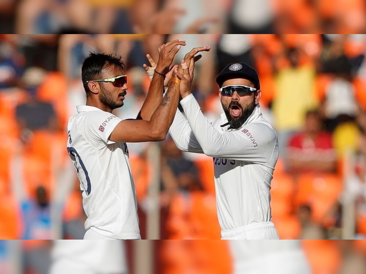 WATCH: 'Ae Bapu thaari bowling kamaal chhe', says Virat Kohli to Axar Patel