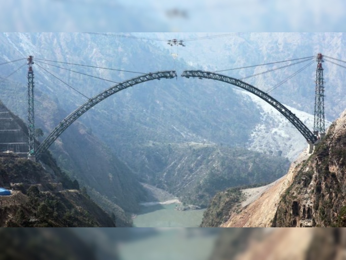 World's highest railway bridge in India to be completed soon, Piyush Goyal shares picture