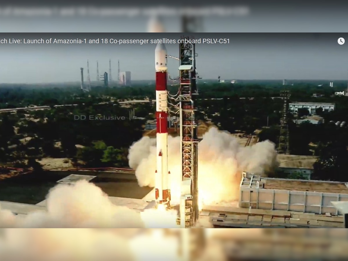 Bhagwad Gita, PM Modi's photo sent to space as ISRO launches PSLV-C51 carrying Amazonia-1