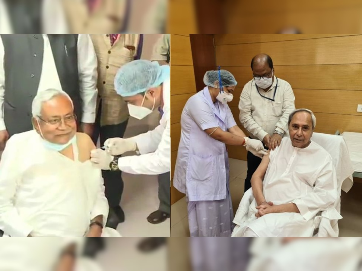 Bihar CM Nitish Kumar, Odisha CM Naveen Patnaik get first dose of COVID-19 vaccine