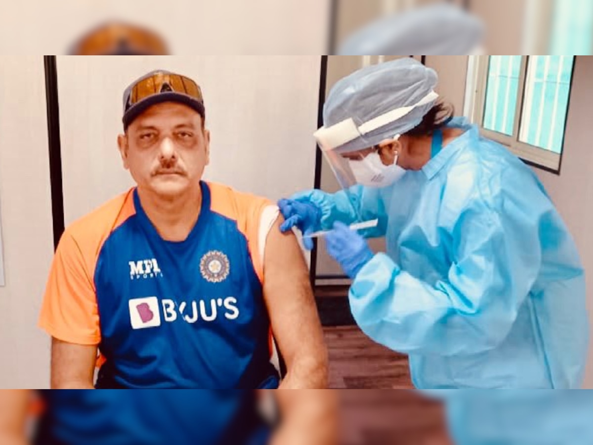 Indian head coach Ravi Shastri receives first dose of COVID-19 vaccine, thanks 'amazing medical professionals'