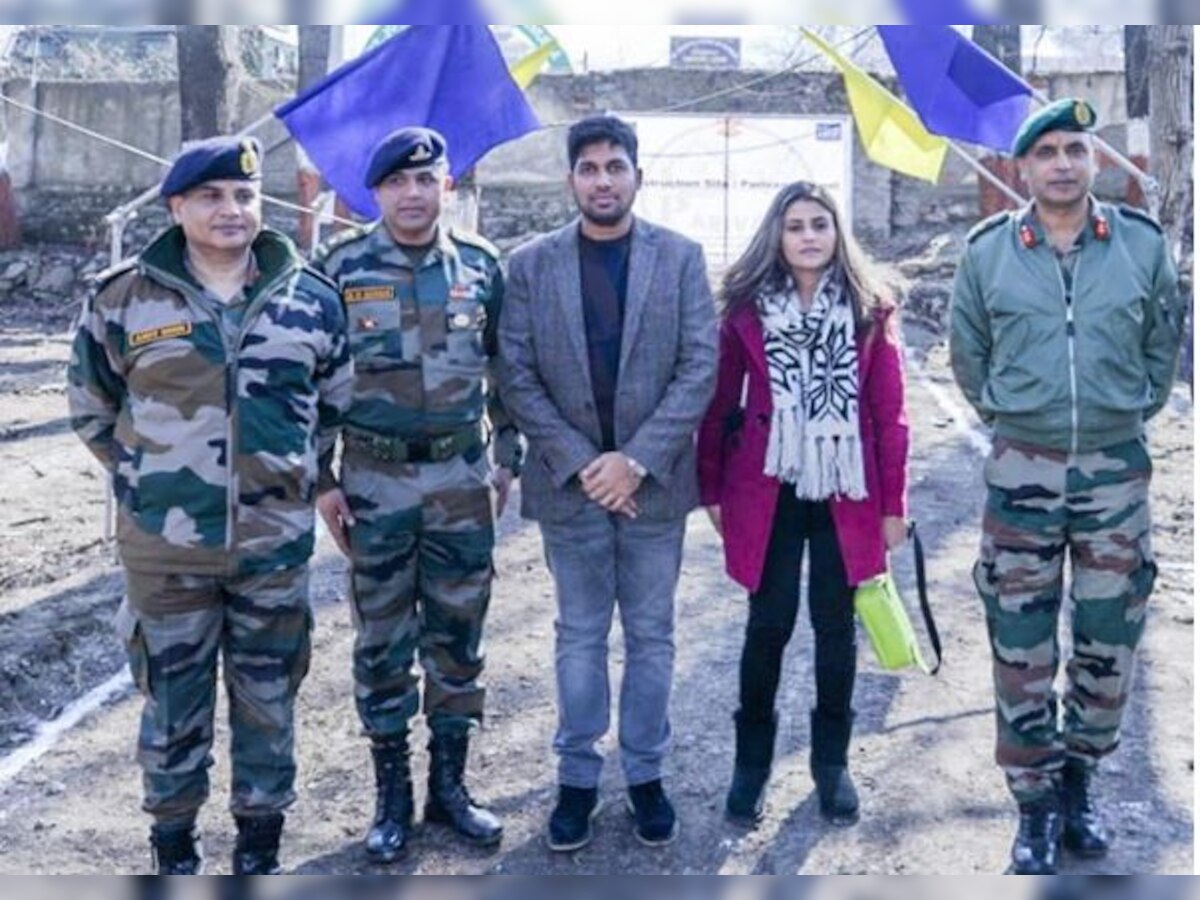 Foundation laying ceremony for the New Parivar School in J&K's Baramulla