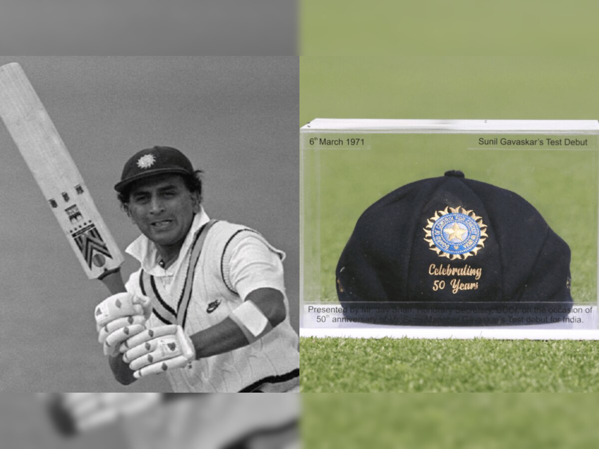 BCCI felicitates Sunil Gavaskar on 50th anniversary of his Test debut