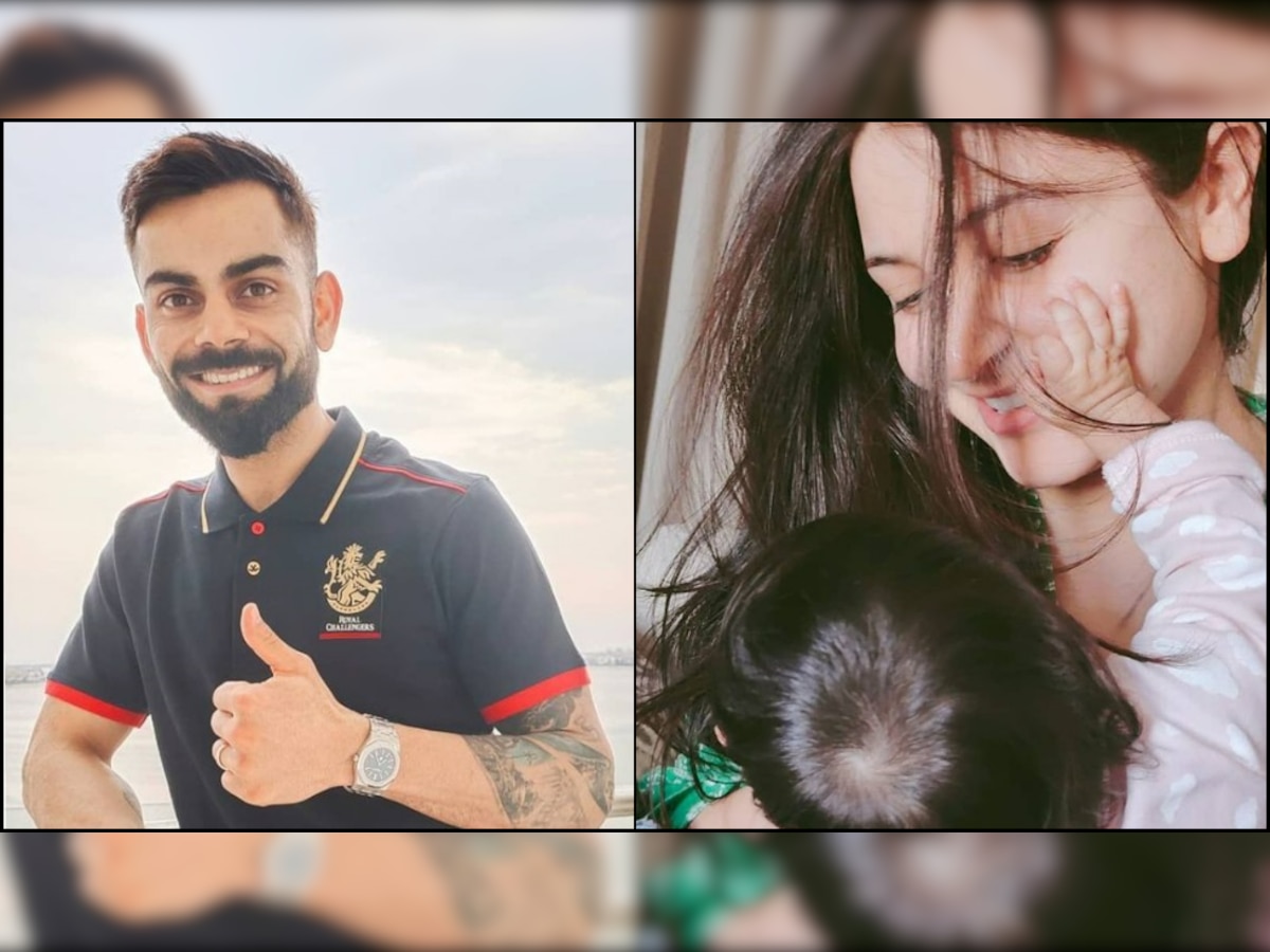 Virat Kohli treats fans with beautiful photo of Anushka Sharma and baby Vamika, pens note on International Women's Day