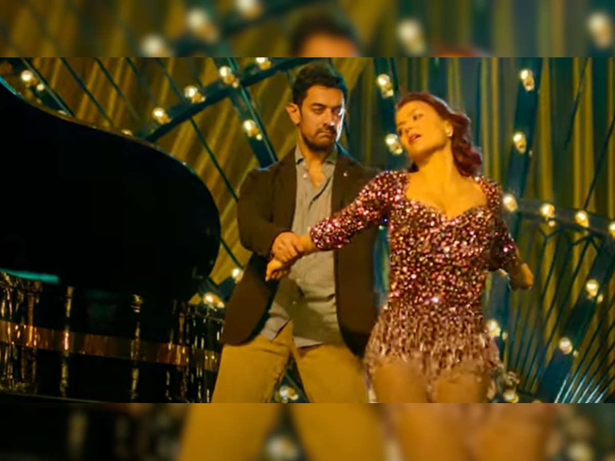 'Har Funn Maula' Song: Aamir Khan and Elli AvrRam are sure to set your screen on fire with foot-tapping cabaret song