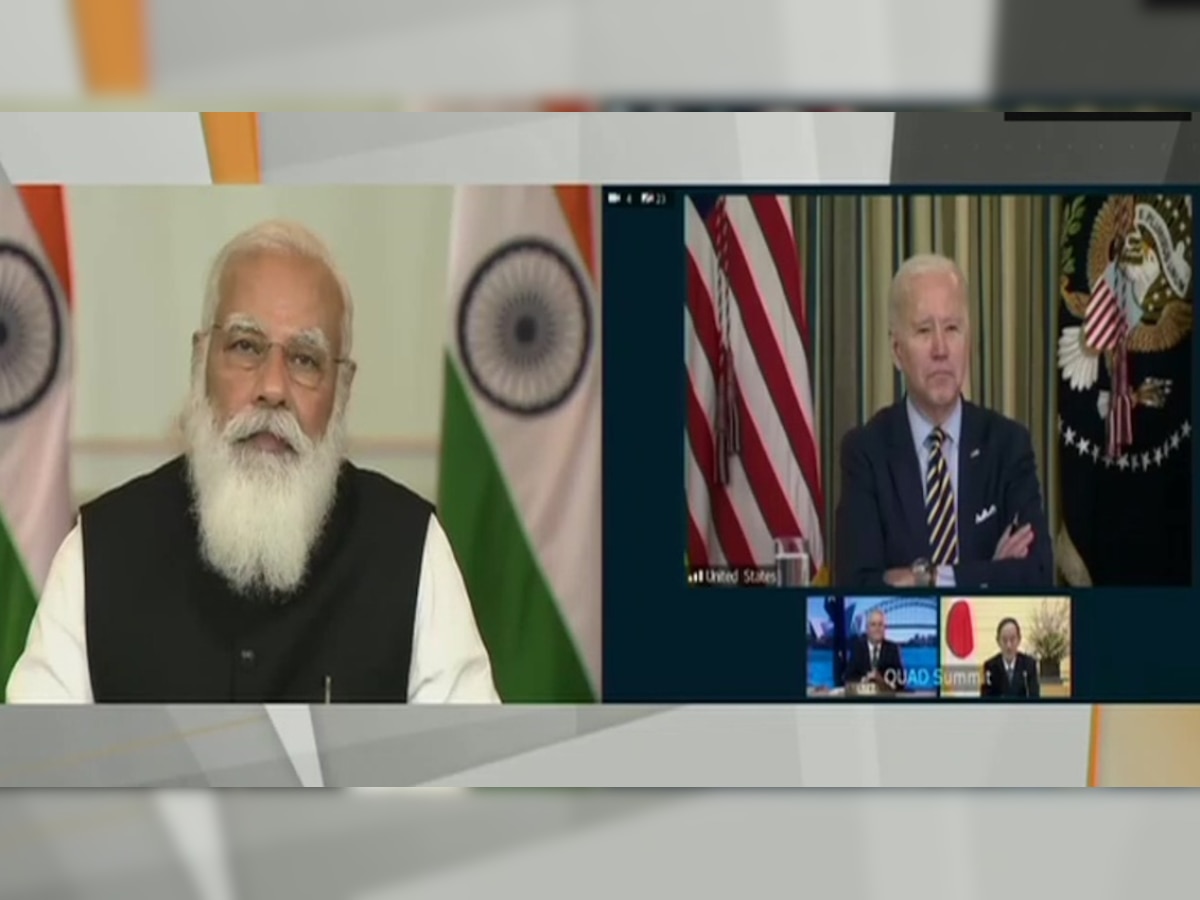 First Quad summit: US President Biden greets PM Modi, says 'It's great to see you'