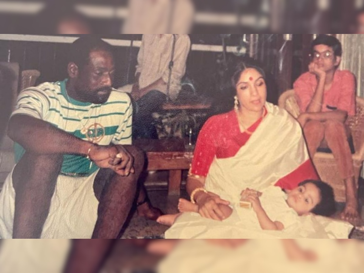 Masaba Gupta shares unseen throwback photo of her parents Neena Gupta and Viv Richards, writes 'my world my blood'