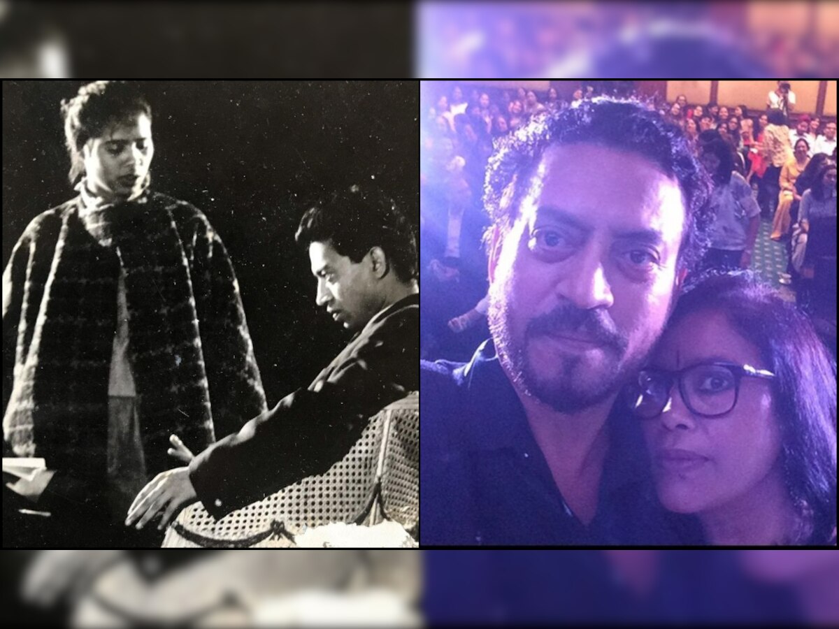 Babil Khan shares photos of parents Irrfan Khan-Sutapa Sikdar 35 years apart