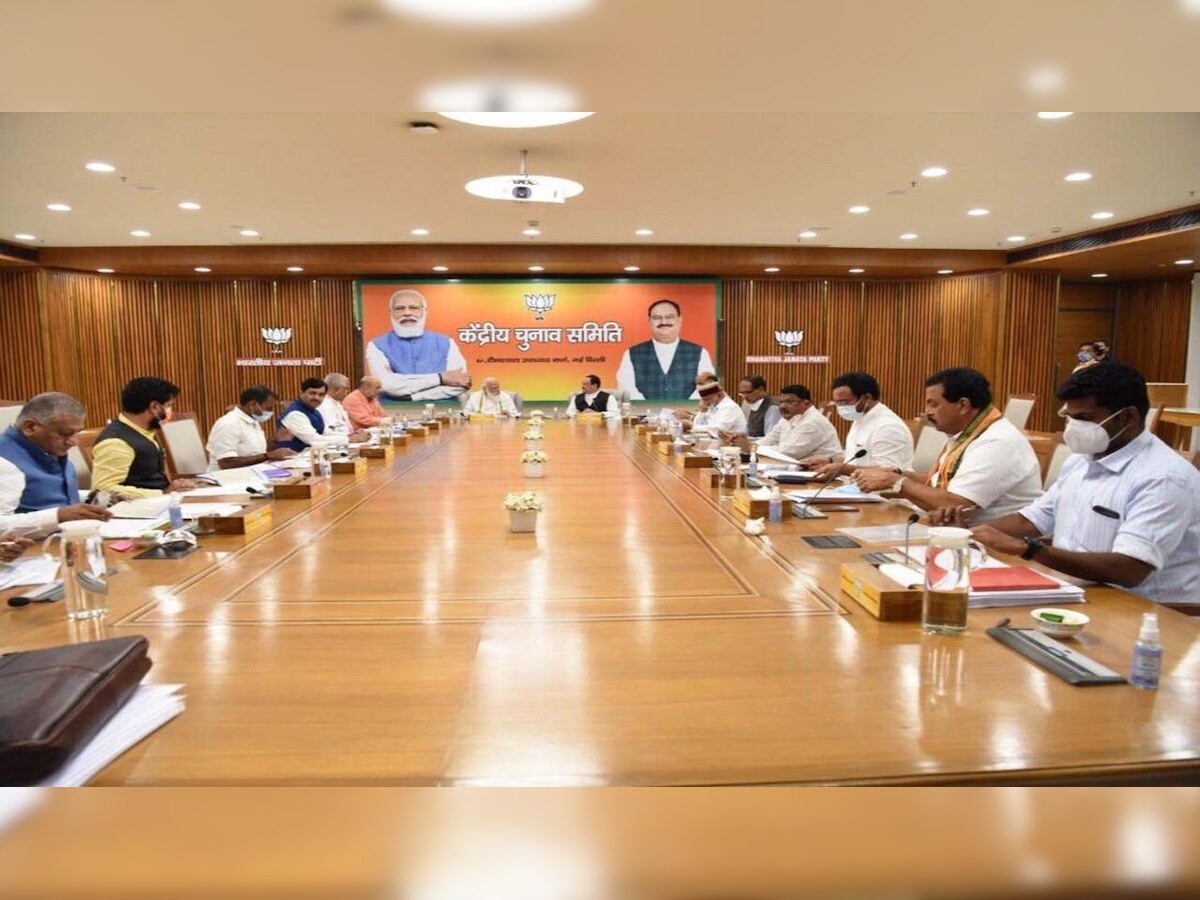 PM Modi chairs BJP CEC meet to finalise candidates for upcoming Assembly election