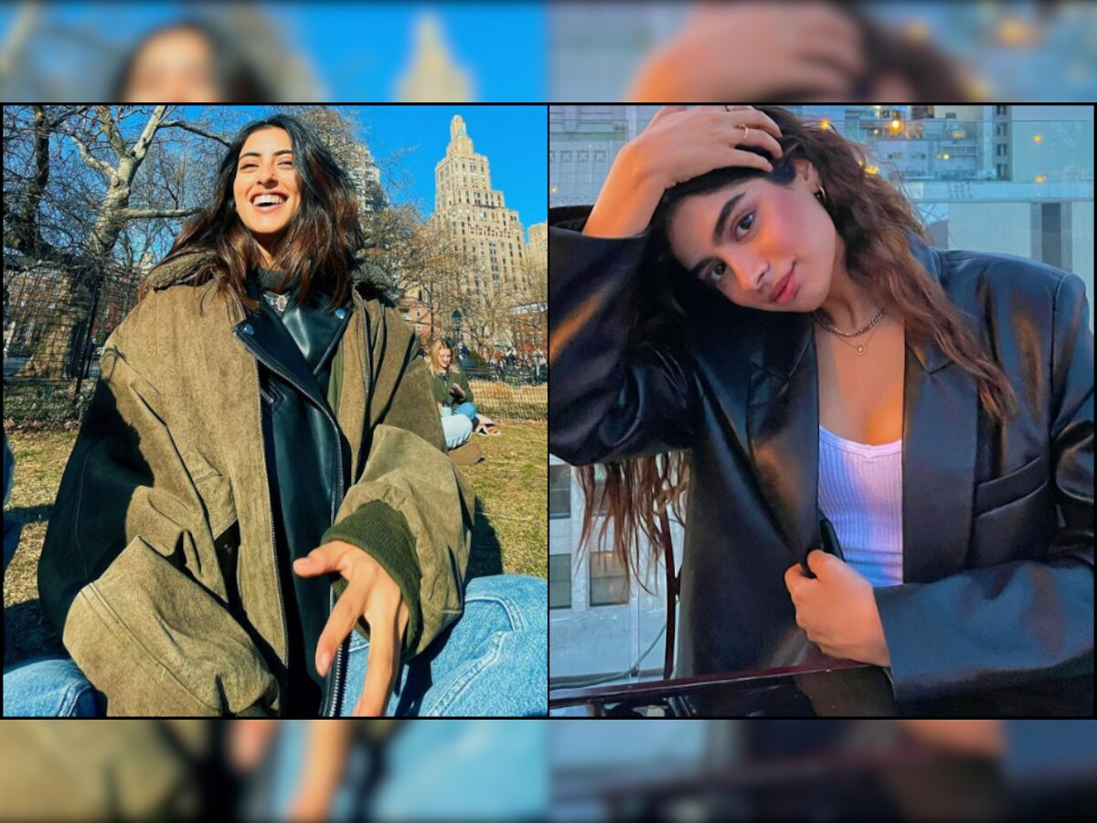 Navya Naveli Nanda and Khushi Kapoor live it up in New York, share captivating photos