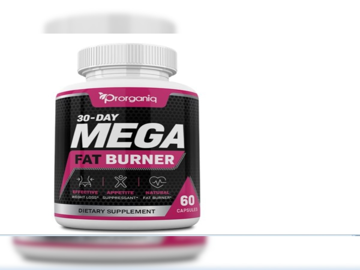 Shed extra kilos with Prorganiq's 30 Day Mega Fat Burner