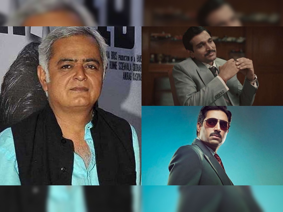 Netizens compare Pratik Gandhi's 'Scam 1992' and Abhishek Bachchan's 'The Big Bull', Hansal Mehta reacts