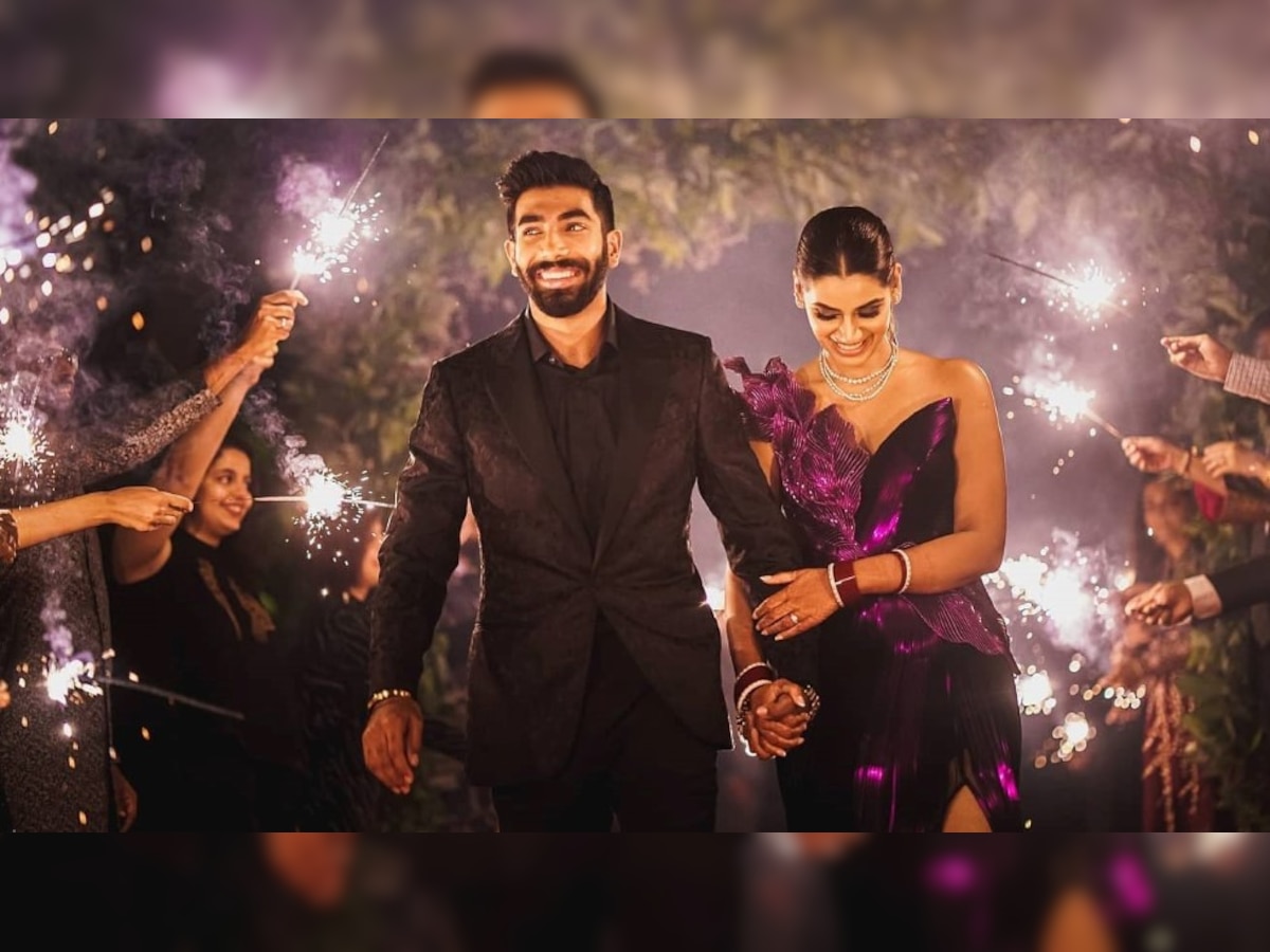 Jasprit Bumrah brutally trolled for sharing magical pictures of wedding reception, here's why