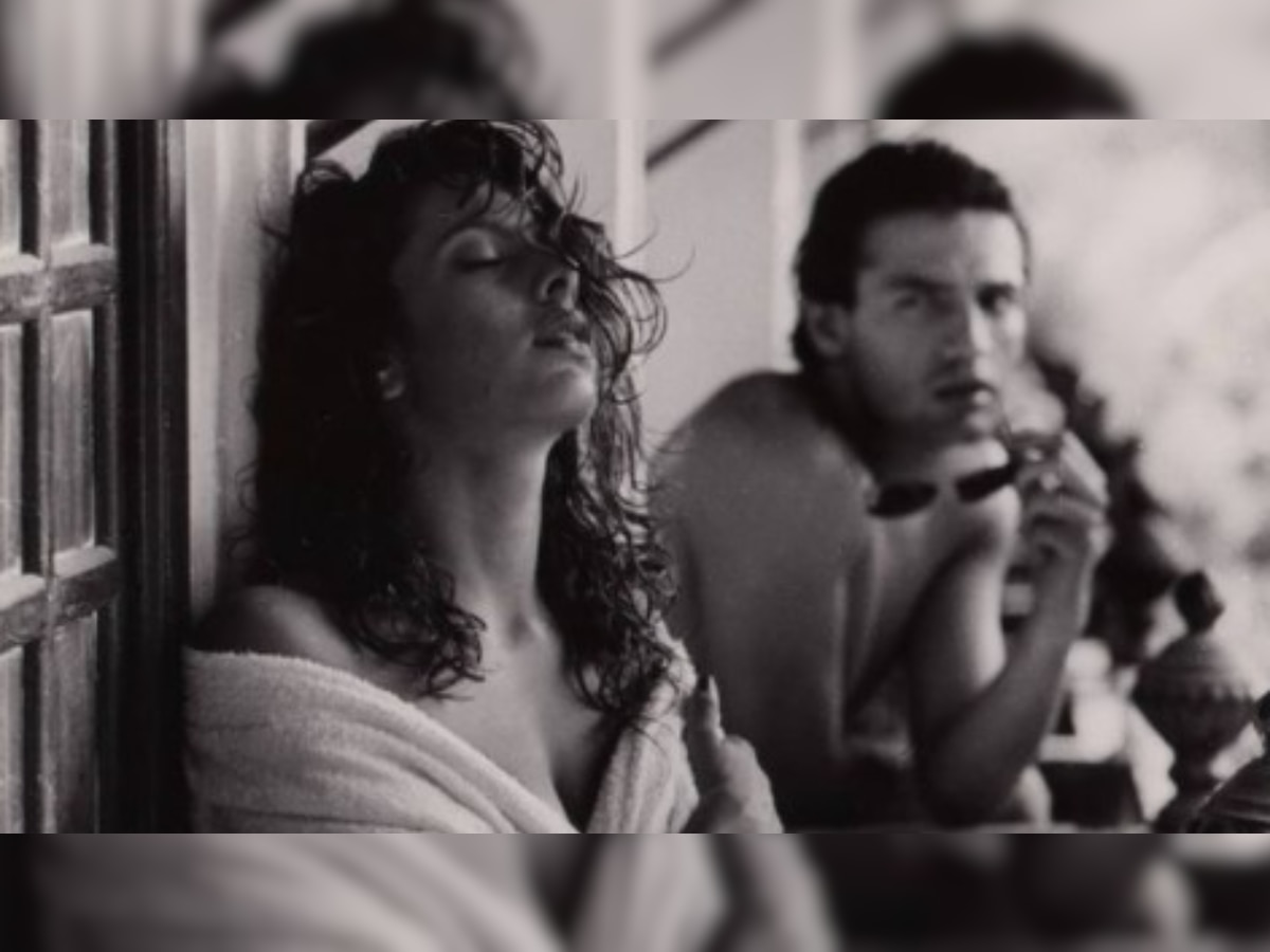 Pooja Bedi shares bold photos with model Marc Robinson from controversial condom ad of the 90s