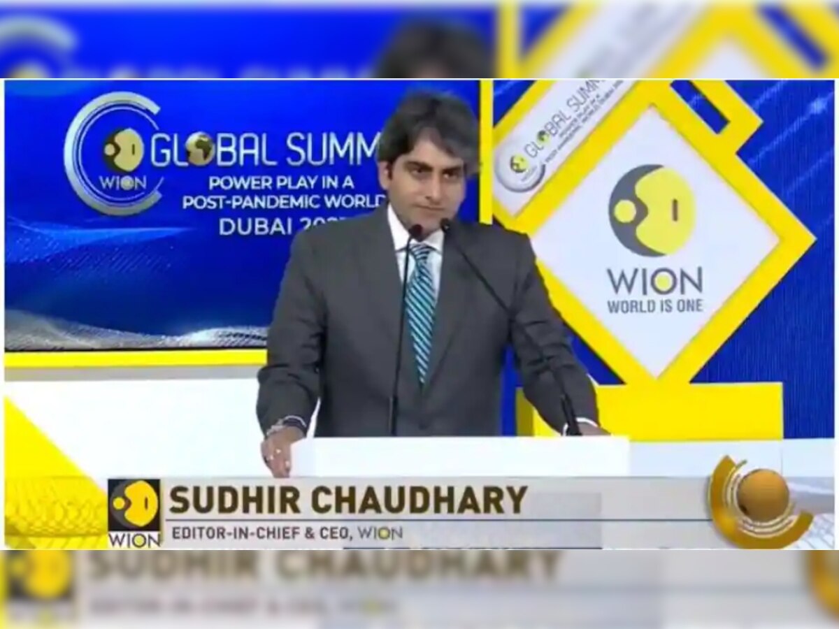 WION's rise coincides with India's, says Zee News Editor-in-Chief Sudhir Chaudhary at Global Summit 2021 in Dubai